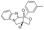 1,4-Epoxy-1H,3H-(1,4)oxazepino(4,3-a)benzimidazole, 4,5-dihydro-1-(3-m ethylphenyl)- Structure