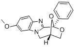 1,4-Epoxy-1H,3H-(1,4)oxazepino(4,3-a)benzimidazole, 4,5-dihydro-8-meth oxy-1-phenyl- Struktur
