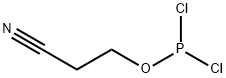 2-氰乙基二氯磷酸酯,76101-30-9,结构式