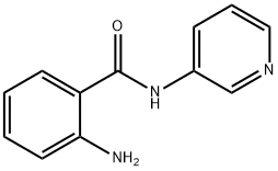 2-アミノ-N-ピリジン-3-イルベンズアミド 化学構造式