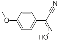 (Z,E)-2-(HYDROXYIMINO)-2-(4-METHOXYPHENYL)ACETONITRILE 化学構造式
