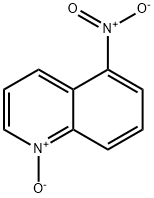 5-硝基喹啉氮氧化物, 7613-19-6, 结构式