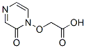 Acetic acid, [(2-oxo-1(2H)-pyrazinyl)oxy]- (9CI) Structure
