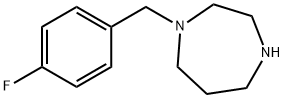 1-(4-FLUOROBENZYL)-1,4-DIAZEPANE Struktur
