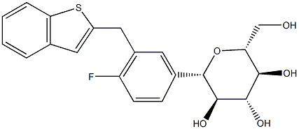 イプラグリFロジン 化学構造式