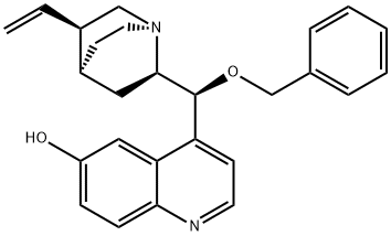 (9S)- 9-(phenylMethoxy)-Cinchonan-6'-ol Struktur