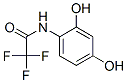 Acetamide, N-(2,4-dihydroxyphenyl)-2,2,2-trifluoro- (9CI) Structure