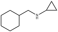 N-(环己基甲基)环丙胺, 7615-85-2, 结构式