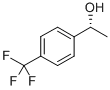 (R)-1-[4-(TRIFLUOROMETHYL)PHENYL]ETHANOL Structure