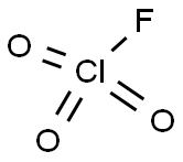 Perchloryl fluoride Struktur