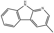3-Methyl α-Carboline, 76162-60-2, 结构式