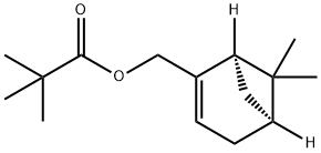 Myrtenol Pivalate 化学構造式