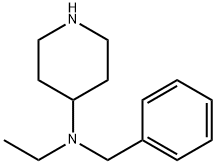 N-苄基-N-乙基哌啶-4-胺, 76167-64-1, 结构式