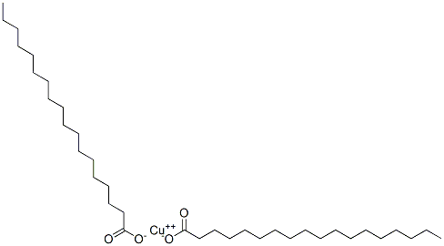 stearic acid, copper salt Structure