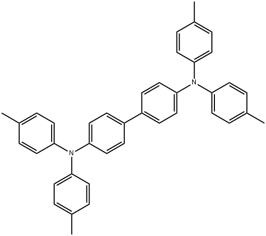 N,N,N',N'-テトラキス(p-トリル)ベンジジン 化学構造式