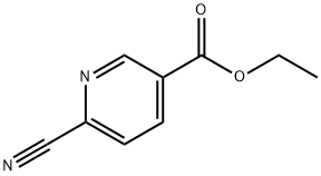 乙基6-氰基烟酸酯 结构式