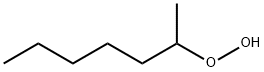 2-hydroperoxyheptane Structure