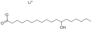 LITHIUM 12-HYDROXYSTEARATE Struktur