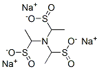 1,1',1''-ニトリロトリス(エタンスルフィン酸ナトリウム) 化学構造式