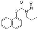 1-Naphthyl-N-propyl-N-nitrosocarbamate  Structure