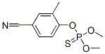4-dimethoxyphosphinothioyloxy-3-methyl-benzonitrile Structure