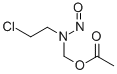 N-NITROSO-N-(ACETOXYMETHYL)-2-CHLOROETHYLAMINE Structure