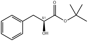 Benzenepropanoic acid,a-hydroxy-, 1,1-dimethylethyl ester,(S)- Structure