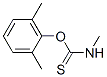 Carbamothioic acid, methyl-, O-(2,6-dimethylphenyl) ester (9CI) Structure