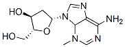 3-methyl-2'-deoxyadenosine Struktur