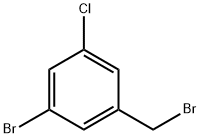 1-BROMO-3-(BROMOMETHYL)-5-CHLOROBENZENE, 762292-63-7, 结构式
