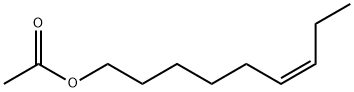 ACETIC ACID CIS-6-NONEN-1-YL ESTER Struktur