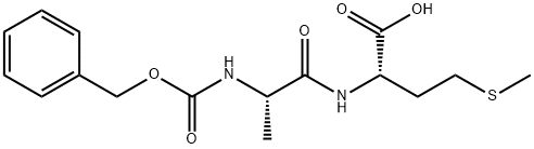 Z-ALA-MET-OH Structure