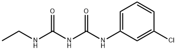 1-Ethyl-5-(3-chlorophenyl)biuret Struktur