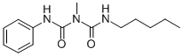 1-Pentyl-3-methyl-5-phenylbiuret Structure