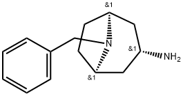 3-AMINO-8-BENZYL-8-AZABICYCLO[3.2.1]OCTANE (3-EXO)- Structure