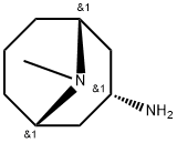 内向-3-氨基-9-甲基-9-氮杂双环[3,3,1]壬烷,76272-56-5,结构式