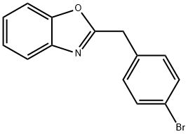 2-(4-溴苄基)苯并[D]恶唑, 76284-87-2, 结构式