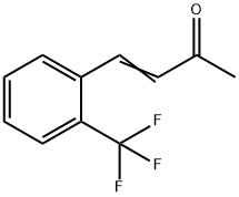 (E)-4-(2-Trifluoromethyl-phenyl)-but-3-en-2-one Struktur