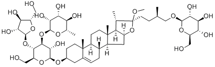 Polyphyllin VII Structure