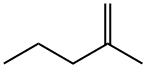 2-メチル-1-ペンテン 化学構造式