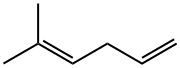 5-メチル-1,4-ヘキサジエン 化学構造式