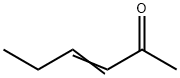 3-ヘキセン-2-オン 化学構造式