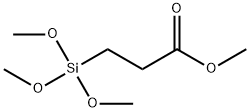 (三甲氧基硅基)丙酸甲酯, 76301-00-3, 结构式