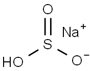 Sodium bisulfite Struktur