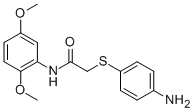 763129-51-7 2-[(4-AMINOPHENYL)SULFANYL]-N-(2,5-DIMETHOXYPHENYL)ACETAMIDE