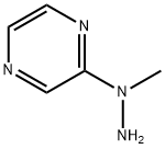 2-(1-METHYLHYDRAZINO)PYRAZINE Structure
