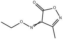 4,5-Isoxazoledione,3-methyl-,4-(O-ethyloxime)(9CI) Structure