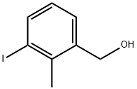 (3-Iodo-2-methylphenyl)methanol Structure