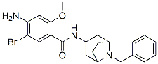 4-amino-N-(8-benzyl-8-azabicyclo[3.2.1]oct-3-yl)-5-bromo-2-methoxy-ben zamide Struktur