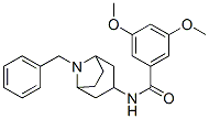 N-(8-benzyl-8-azabicyclo[3.2.1]oct-3-yl)-3,5-dimethoxy-benzamide Struktur